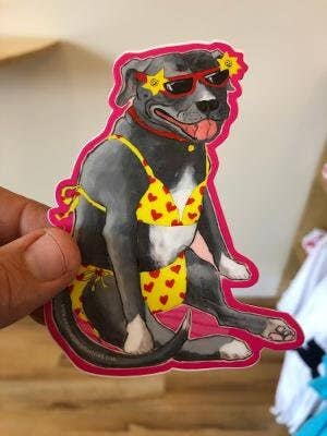 Bikini Bod Sticker!