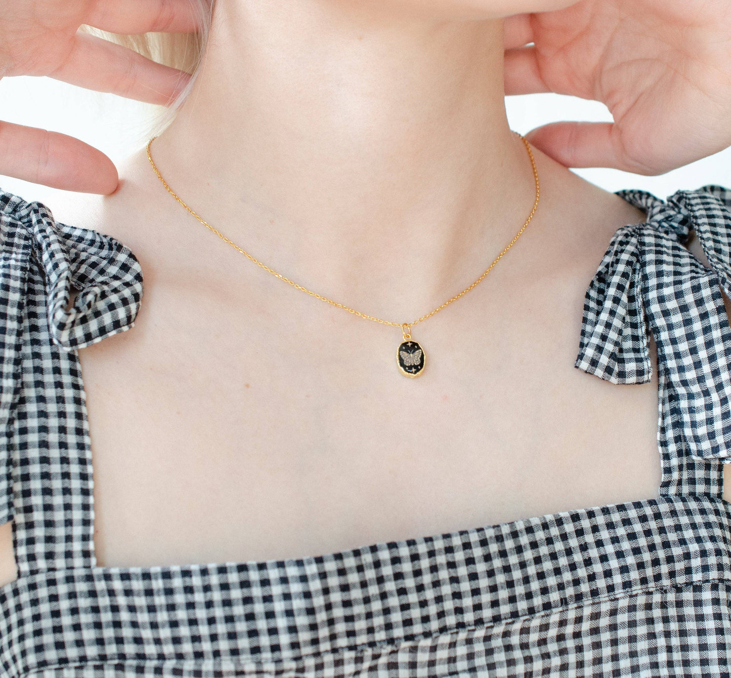 Gemstone Symbol Necklace