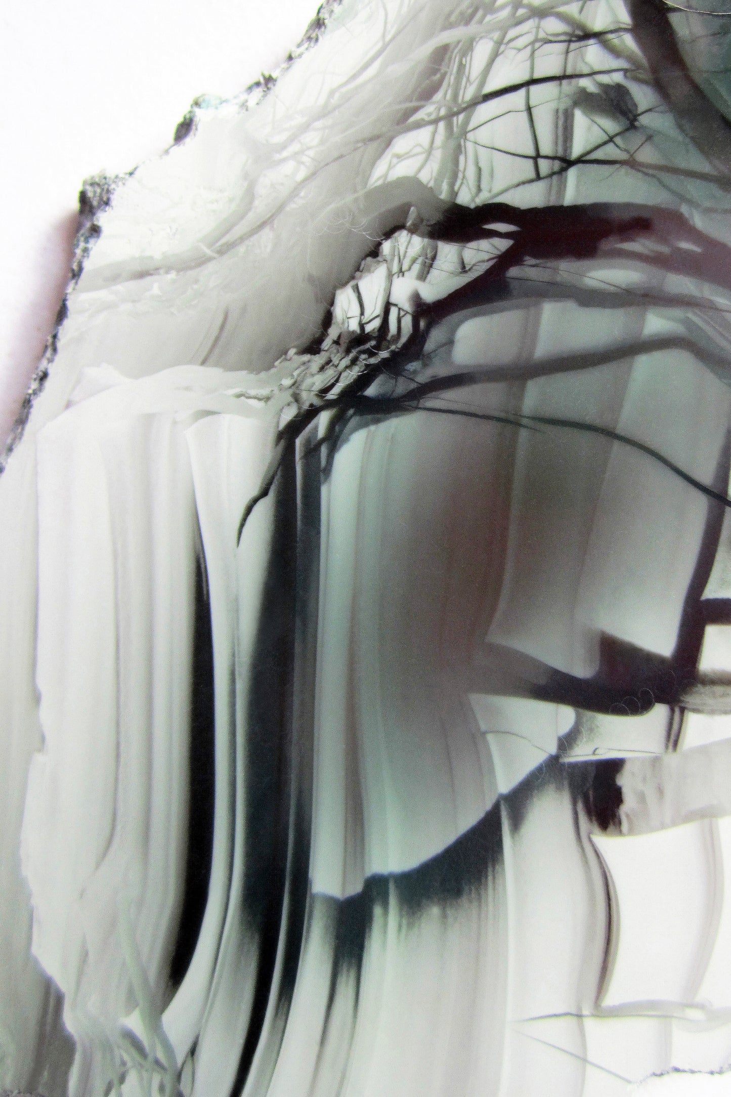 Flaked metal by Colette Girard