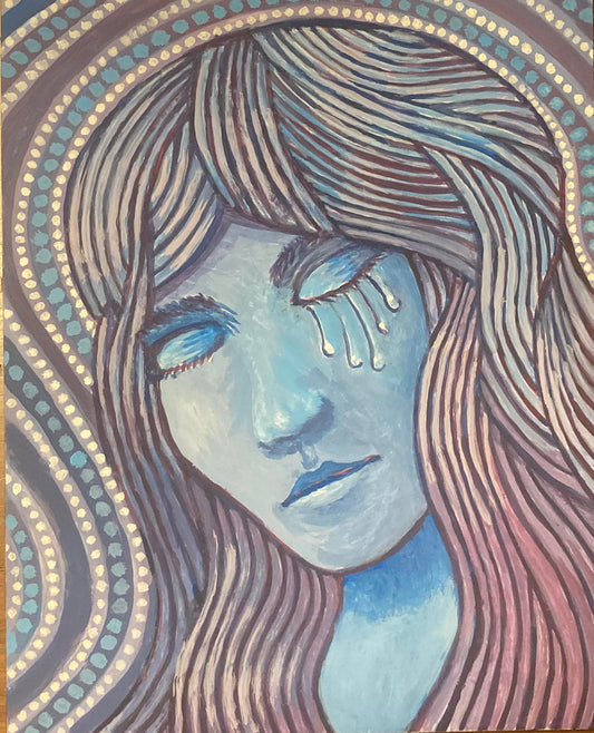 Woman at the Well Meets Living Water -Giclee Art Print