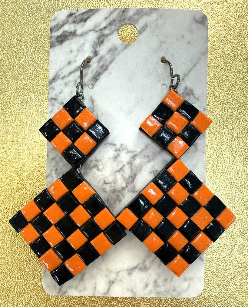 Spooky Board earrings by Jayce Thoyre