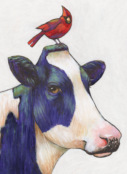 Bossie Cardinale Art Card