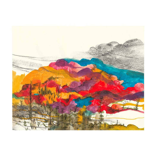 "Candy Landscape": 10x8 Inches Print