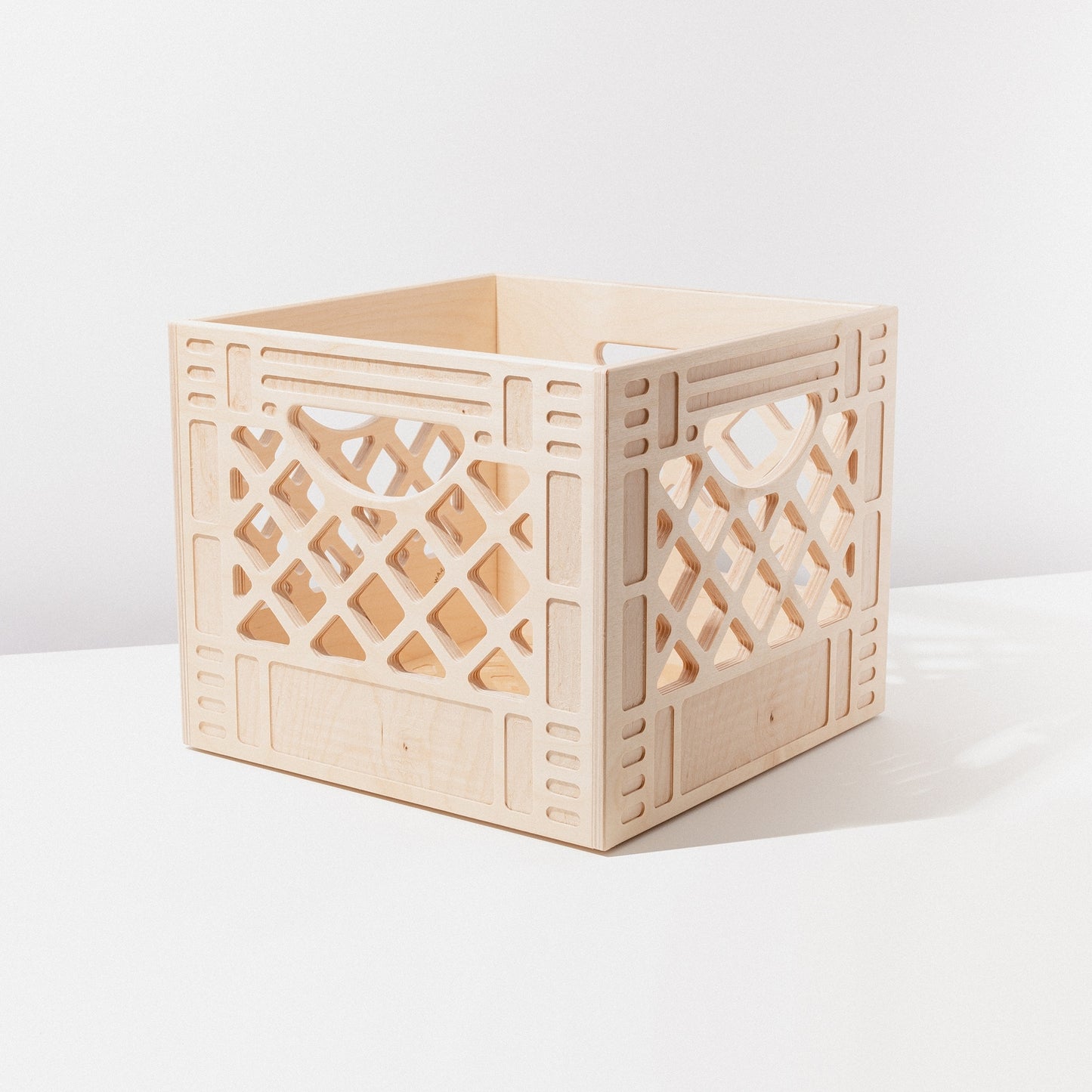 Wooden Milk Crate - Standard Square