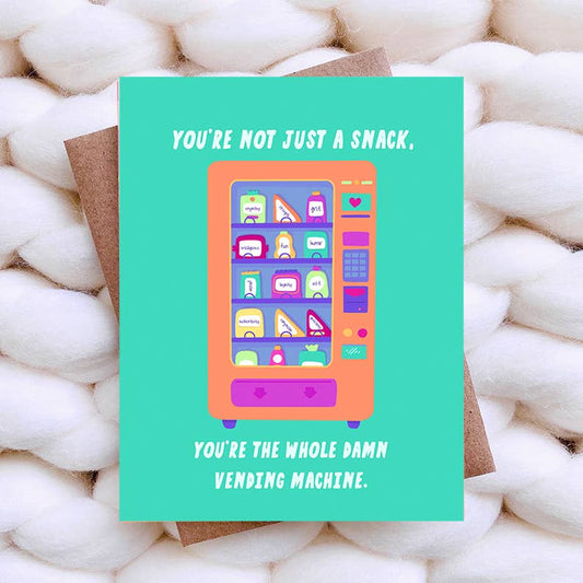 Not Just a Snack Anniversary / Valentines Day Card