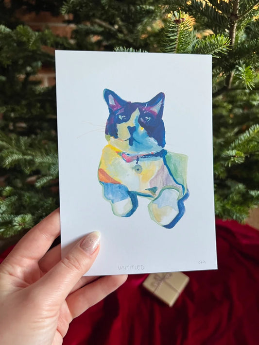 Untitled Cat Mini Print
