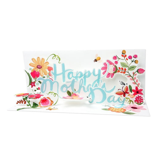 Floral Mothers Day Words Card