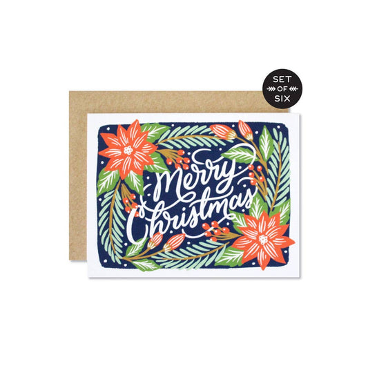 Merry Christmas Card - Boxed Set of 6