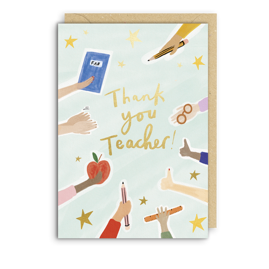 TEACHER Thank You Card