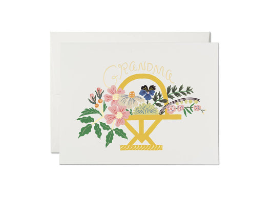 Grandma Bouquet Mother's Day greeting card