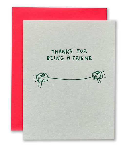 Thanks for being a friend Card