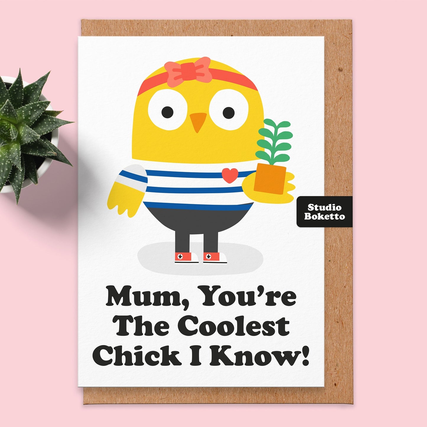 Coolest Chick Mother's Day Card