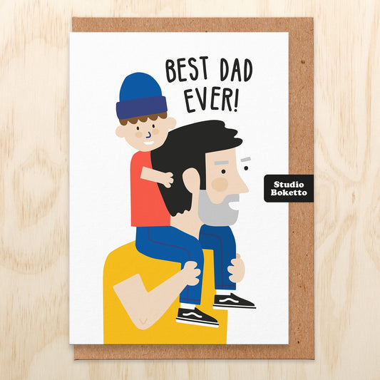 Shoulders Father's Day Card