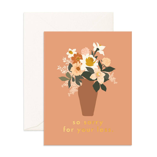 So Sorry Bouquet Greeting Card