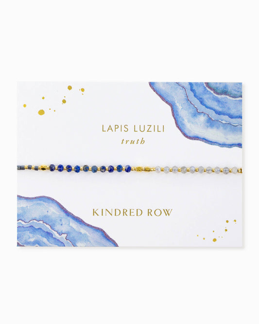 TRUTH Lapis Lazuli Healing Gemstone Stacking Bracelet