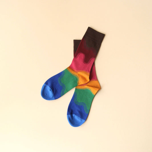 RAINBOW SOCKS | Designer Socks - Unisex | Wazi | Men & Women