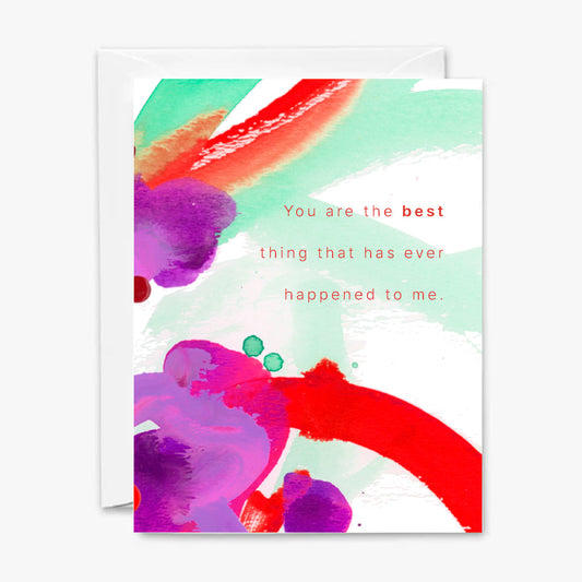 You Are the Best Love Card