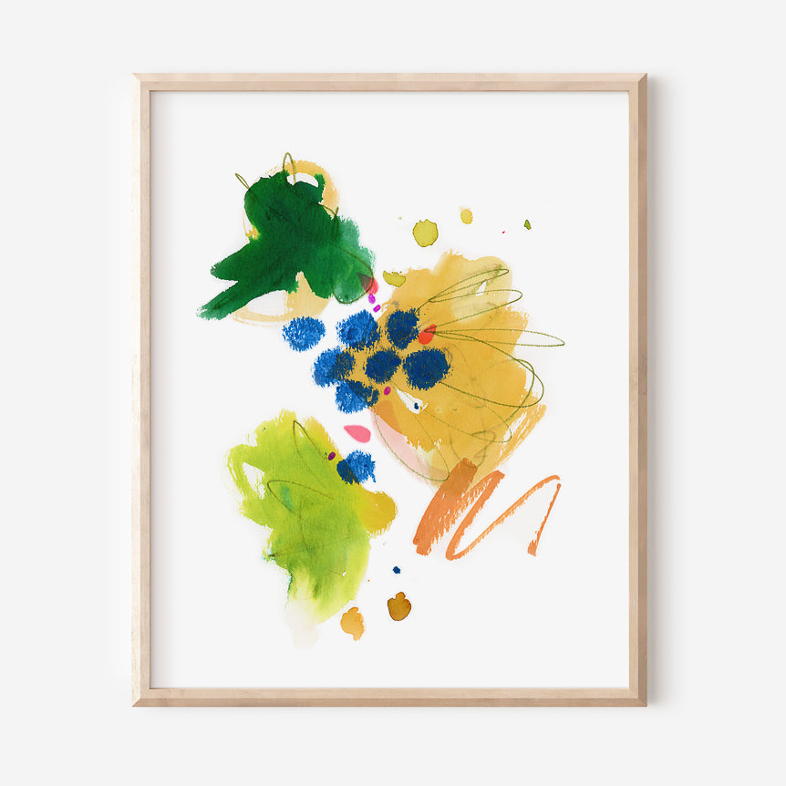 Deserving Print - Wild Blueberries No. 5