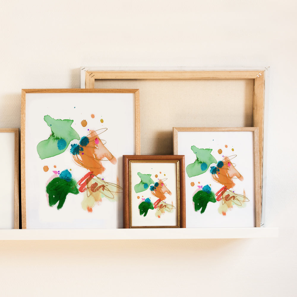 Insightful Print - Wild Blueberries No. 3