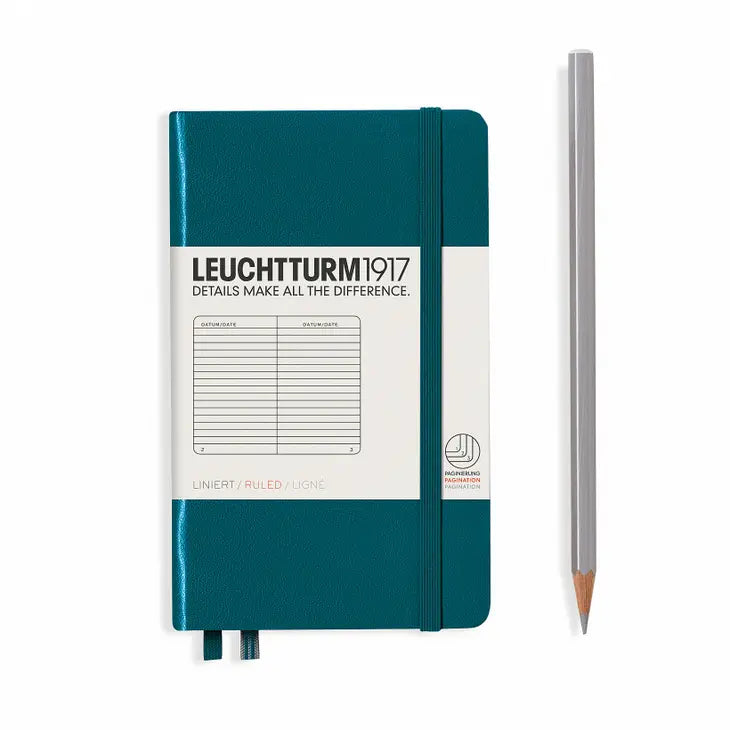 Notebook Hardcover Pocket (A6) - 187 pages - Ruled