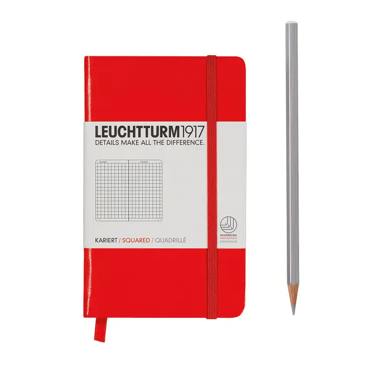 Notebook Hardcover Pocket (A6) - 187 pages - Ruled