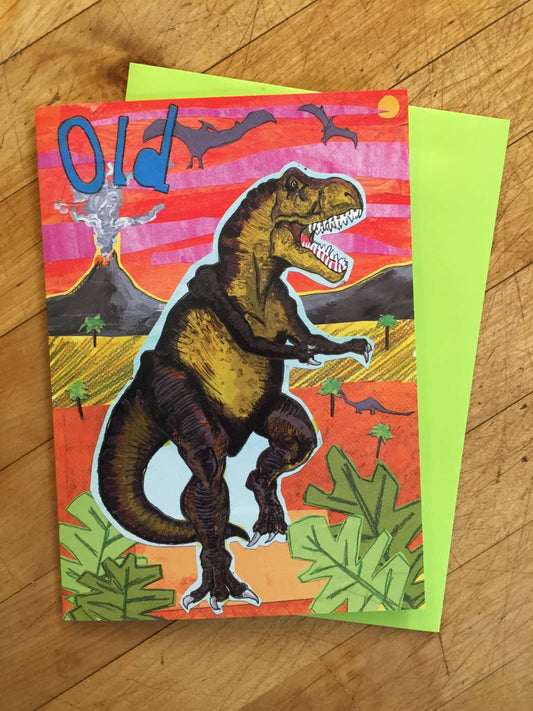 Dinosaur Birthday Card