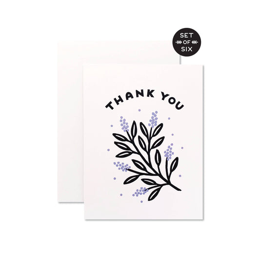 Thank You Stem - Boxed Set of 6 Cards