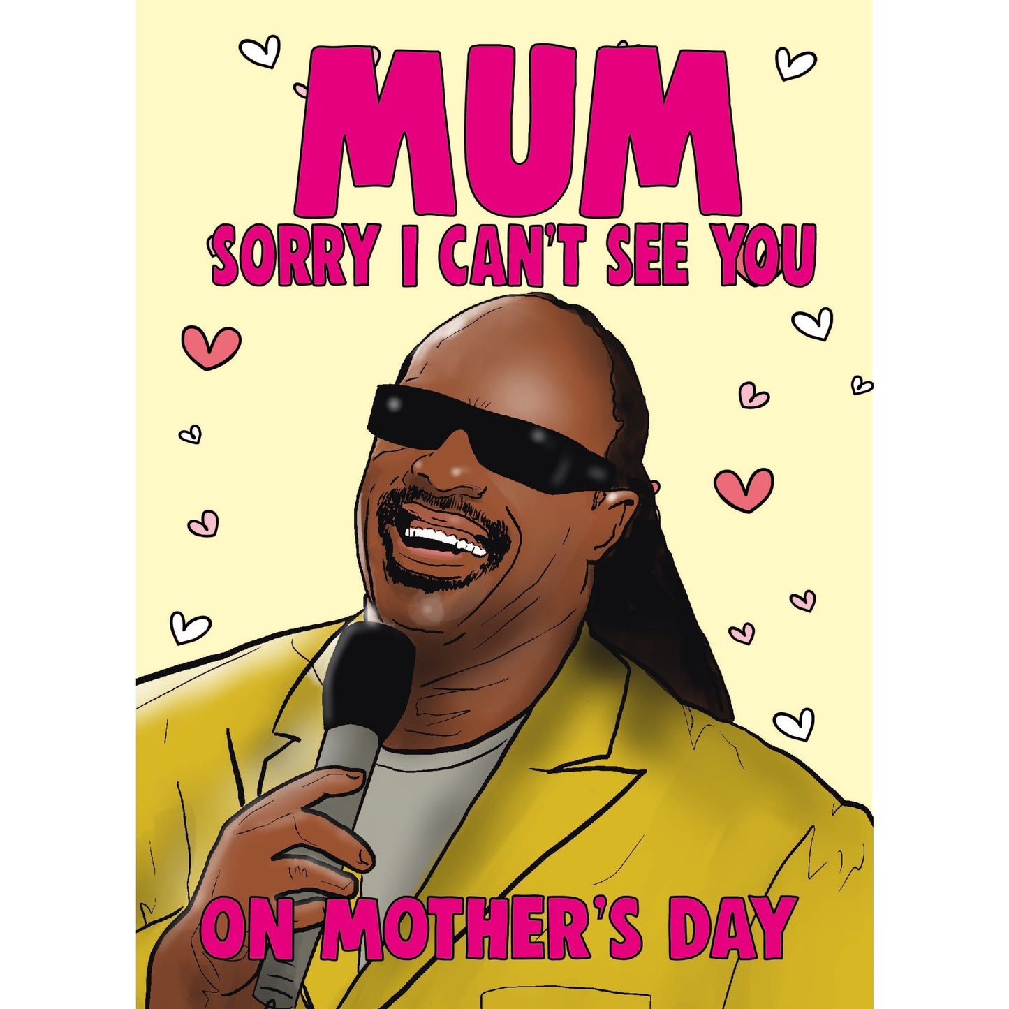 Mother's day card Stevie Wonder For Mum