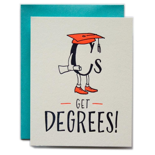 Cs Get Degrees Graduation Card