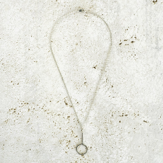 Circle Pendant Necklace by Tamara Tsurkan