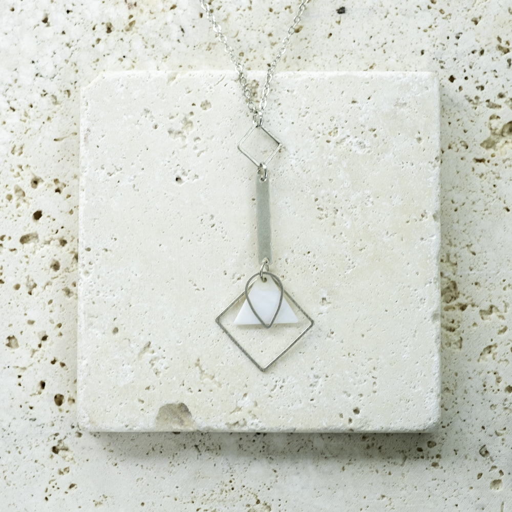Square Shell Necklace by Tamara Tsurkan