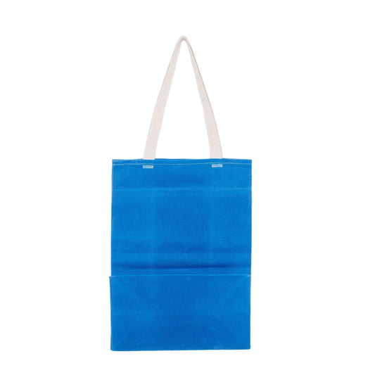 Eco-Friendly Grocery Tote - Cyan