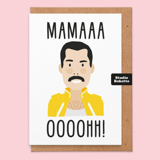 MAMA OOOH Mother's Day Card